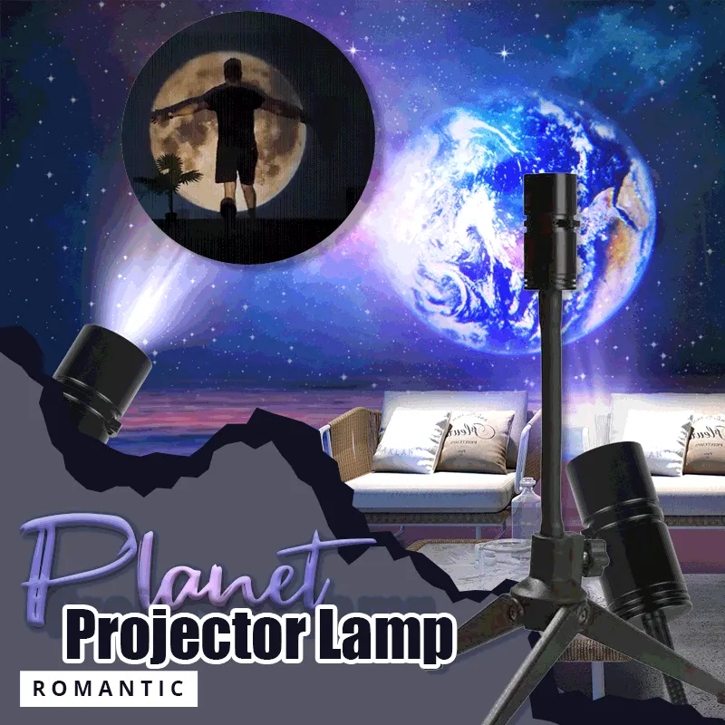 Moon Earth Projector Lamp